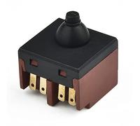 Katnetoly 1Pcs Interruttore un Pulsante di Ricambio per Smerigliatrice Angolare per Smerigliatrice Angolare 100 Accessorio per Lucidatrice Ricambi per Utensili Elettrici