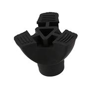 Katnetoly 1X Bastone da Passeggio estremità Treppiede SUGGERIMENTO Fondo nel Gomma Antiscivolo