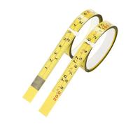 Katnetoly 2 Confezioni di Nastri Autoadesivi In Acciaio, Lettura da A Sinistra, 200 cm o 78 Pollici, Righello Imperiale e Metrico