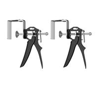 Katnetoly 2 Morsetti per L'Installazione del Frontale del Cassetto, Morsetto per per Ante di Armadi, Morsetto di Fissaggio per di Cassetti Multi-Regolabile