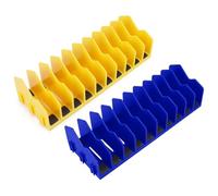 Katnetoly 2 Pack Organizer Rack per Pinze, Porta Pinze e Organizer per Taglierino con Base Antiscivolo, Organizer per Cassetta Degli Attrezzi, Organizer per Cassetto Degli Attrezzi