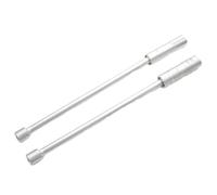 Katnetoly 2 Pezzi 14mm 16mm Chiave Magnetica per La Rimozione della Candela Chiave A Bussola Girevole da 3/8 Pollici A 12 Punte Kit L