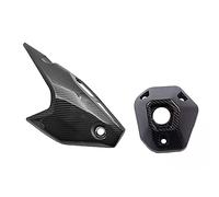 Katnetoly 2 Pezzi ADV150 Tubo di Scarico Tubo Silenziatore Copertura Scudo Termico Protezione Porta Copertura Protettiva per ADV150 ADV 150 2019-2020