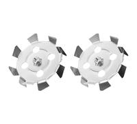 Katnetoly 2 Pezzi Attacco per Miscelazione A Girante Attacco per di Perforazione Elettrica Attacco per Miscelazione del Cemento Attacco per Miscelazione del Miscelatore A Bastoncino