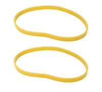 Katnetoly 2 Pezzi Bande Bande Bande Non Slip Gomma A Fascia Pneumatici In Legno per la Ruota A Banda da 8 Pollici Giallo