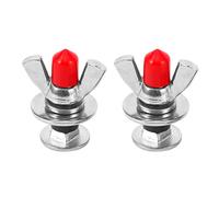 Katnetoly 2 Pezzi da Immersione nel Acciaio Inossidabile 316 Ad Alette con Piastra Posteriore Un per Accessori per Giubbotti Subacquei per Immersioni Subacquee