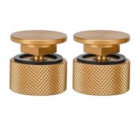 Katnetoly 2 Pezzi di Fissaggio per da Saldatura, Parti di Ricambio per Copricapo, Accessori, Cappuccio Ribaltabile In Alluminio con Rondella In Silicone