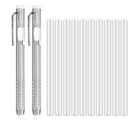 Katnetoly 2 Pezzi di Gomma Meccanica Retrattile per Artisti Che Disegnano Bozzetti di Pittura per Forniture Scolastiche per Casa e Ufficio