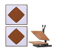 Katnetoly 2 Pezzi di Protezione Resistente al per la Copertura Avvolgente Della Piastra Della Pressa di per Proteggere la Macchina per Pressatura A Caldo A Sublimazione A Bianco