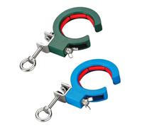 Katnetoly 2 Pezzi di Puleggia per Ponte Passacavi per Garage, Soffitto, Cablaggio Integrato, Guida per Cavi, Fissaggio, Strumento Ausiliario