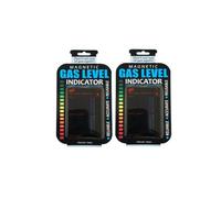 Katnetoly 2 Pezzi di Ricambio Pratici Indicatori di Livello del Serbatoio del Gas Combustibile Propano Calibro Magnetico Bottiglia per Roulotte Bastoncino di Misurazione Della Temperatura