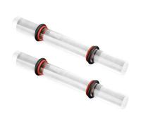 Katnetoly 2 Pezzi di Utensili per Rulli In Argilla Polimerica, Mattarello In Argilla Acrilica con di Spessore per Strumenti DIY per Artistico In Argilla