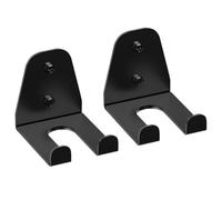 Katnetoly 2 Pezzi Gancio per Bilanciere, Doppio Gancio per Garage Palestra Bar Parete Rack, Supporto Verticale per Bilanciere, Accessorio per Palestra Commerciale o Domestica