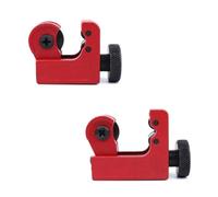 Katnetoly 2 Pezzi Mini Tagliatubi In Acciaio Legato 3-16mm/3-22mm Diametro Esterno Rame Rame Alluminio Utensile da Taglio Durevole Facile da Installare Facile da Usare