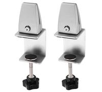 Katnetoly 2 Pezzi Morsetto Divisorio per Scrivania da Ufficio Morsetto per Schermo Privacy Supporto per Staffa Schermo Deflettore Morsetto Partizione per Morsetto da Tavolo -