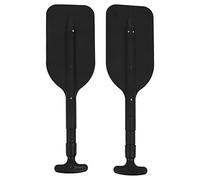 Katnetoly 2 Pezzi Pagaie Telescopiche nel Plastica per Barche Pagaia Pieghevole per Kayak Jet Ski e Canoa Sicurezza Accessori per Barche