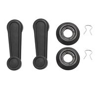 Katnetoly 2 Pz Maniglia a leva grigio finestra Plastica Universale auto