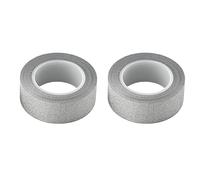 Katnetoly 2 X 10M Nastro Washi Glitterato Stick Autoadesivo Craft DIY in