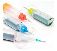 Katnetoly 20 Confezioni di Tappi Applicatori di Precisione Tappi Applicatori di Precisione per Bottiglie di Acrilica da 2 Once Tappo di Precisione