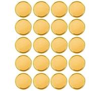 Katnetoly 20 Dischi nel per Raccoglitori Ad Anelli nel Plastica per Rilegatura di Libri per Notebook e Pianificatori Scrapbooking ()