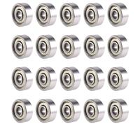 Katnetoly 20 Pezzi 624zz 4mm X 13mm X 5mm Cuscinetti Radiali A Sfere Schermati In Acciaio Al Carbonio Con Cuscinetti Radiali A Sfere