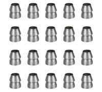 Katnetoly 20 Pezzi di Sicurezza Maniglia Cunei Maniglia Ricambio Maniglie In Cunei Spaccati Cunei con Manico per da Carpentiere Slitta