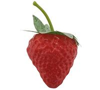 Katnetoly 20 Pezzi Fragola Artificiale Frutta Finta Fragole Fotografia Prop Casa da Cucina Ornamento del Partito, Piccolo