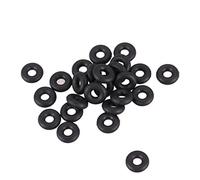 Katnetoly 20 Pezzi Rondelle Olio O-Ring in Gomma Nera da 5,6 Mm di Diametro 1,8 Mm di Spessore