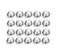 Katnetoly 20 Unità di Trasferimento A Sfera In Nylon con Cuscinetto di Trasferimento A Sfera da 1 Pollice Ruote Universali A Sfera per Rullo Trasportatore