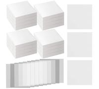 Katnetoly 2000 Fogli di Carta per Pesatura In Cellulosa Carta per Pesatura di Campioni da Laboratorio Carte per Pesare, Azoto, 4 X 4 Pollici Durevole Facile da Installare Facile da Usare