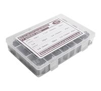 Katnetoly 200Pcs R-Type P-Type Morsetti per Cavi Plastica Nylon Wire Clip Assortimento Kit Strumenti Hardware Fermacavi Fermagli Fermagli Fascette