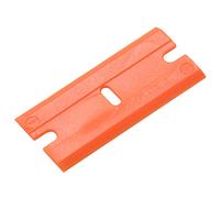 Katnetoly 200PZ Lame di Rasoio in Plastica Lame di Rasoio A Doppio Bordo per Rimuovere Decalcomanie Etichetta Adesiva e Pulizia del Vetro Glass