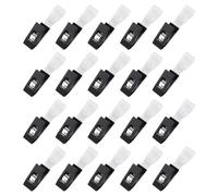 Katnetoly 20PZ Clip per Bandiere da Giardino, Fermabandiera Giardino Clip Antivento per Piccola Bandiera, Clip per per Bandiera da Giardino Supporto per per Bandiera da Giardino