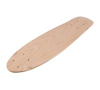 Katnetoly 22 Pollici Blank Skateboard Deck Natural 55.5X15Cm Maple Banana Scorrevole Cruising Skating Single Rocker Board Deck DIY