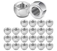 Katnetoly 24 Confezioni per Ruote Rimorchio 1/2-20 Pollici,per Perni per Ruote 1/2 Pollice su Pneumatici per Rimorchi per Barche,Bulloni per Pneumatici Camion per e Golf