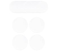 Katnetoly 24 Pezzi 3 Pollici Acrilico Vuoti Cerchi Clear Disc Ornamenti Vuoti con Foro Cerchio Dischi per Fai da Te