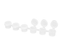 Katnetoly 24 Strisce 2Ml Strisce di Vuote Barattoli di Contenitori Trasparenti Contenitori di Stoccaggio per Pittura Forniture Artistiche e Artigianali 144 Vasi nel Totale