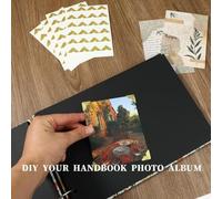 Katnetoly 240 Angoli per Foto per Scrapbooking, per Angoli per Foto, Angoli Autoadesivi per Montaggio Foto, Multicolore