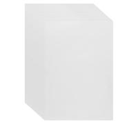 Katnetoly 25 Fogli di Carta Adesiva nel Vinile Stampabile Foglio di Carta da Stampa Bianca Opaco Impermeabile Autoadesivo, per Stampante un Getto D'Inchiostro