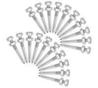 Katnetoly 26 Pezzi di Punte per Scarpe per Aeratore di Ghiaccio, Punte per Scarpe da, Punte per Aeratore da Prato, Punte per Scarpe da Prato In, Punte In Metallo