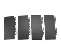 Katnetoly 26 Pezzi Divisori per Dischi In Vinile Divisori Alfabetici per DVD Divisori Alfabetici Organizer per Dischi In Vinile con Alfabeto