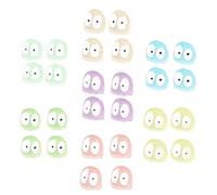 Katnetoly 28Pcs Dust Bricchette Colorate Luminose Mini Ornamenti Paesaggio in Miniatura Fai da Te Camera Decorazione della Casa