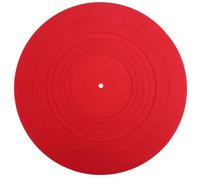 Katnetoly 295mm Tappetino in Silicone Antivibrazioni per Giradischi, Antiscivolo per Piatto Giradischi in Vinile LP, Accessorio di Ricambio per Lettore di Dischi Audio A