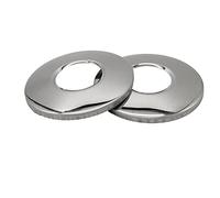 Katnetoly 2Pack per Scaletta per Piscina Piastre di Ricambio per Bocchette In Acciaio Inossidabile per Corrimano per Piscina, Coperture per Corrimano per Piscina per Piscina Interrata