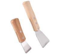 Katnetoly 2Pcs / Pack Accessori per Pala per Film Estensibile per nel Acciaio Inossidabile Un Spatola Industriale per Saldatura Arpione