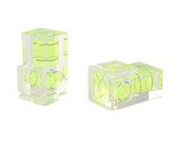 Katnetoly 2PZ Hot Shoe Bubble Level Camera Due un per Fotocamera Digitale e Cinematografica