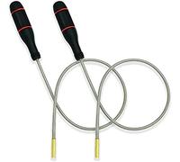 Katnetoly 2PZ Strumento di Raccolta Magnetico Flessibile, Pickup Magnetico Flessibile Piegabile Lungo 23,6 Pollici, Pickup Magnetico Pieghevole 2LB