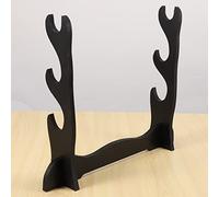 Katnetoly 3 Livelli Samurai Sword Katana Supporto Supporto Staffa Rack Display Nero