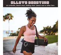 Katnetoly 3 PC Trasportare Cinghia per Sedia Pieghevole Spiaggia Sedia da Spiaggia Regolabile Cinturini per Ombrello Pieghevole da Picnics Sostituzione Sedia Pieghevole Universale Cingh