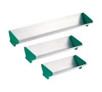 Katnetoly 3 Pezzi 8 Pollici 10 Pollici 16 Pollici Cucchiaio di Emulsione In Alluminio A Doppio Bordo per Strumento di Rivestimento per Stampa Serigrafica, 3 Misure